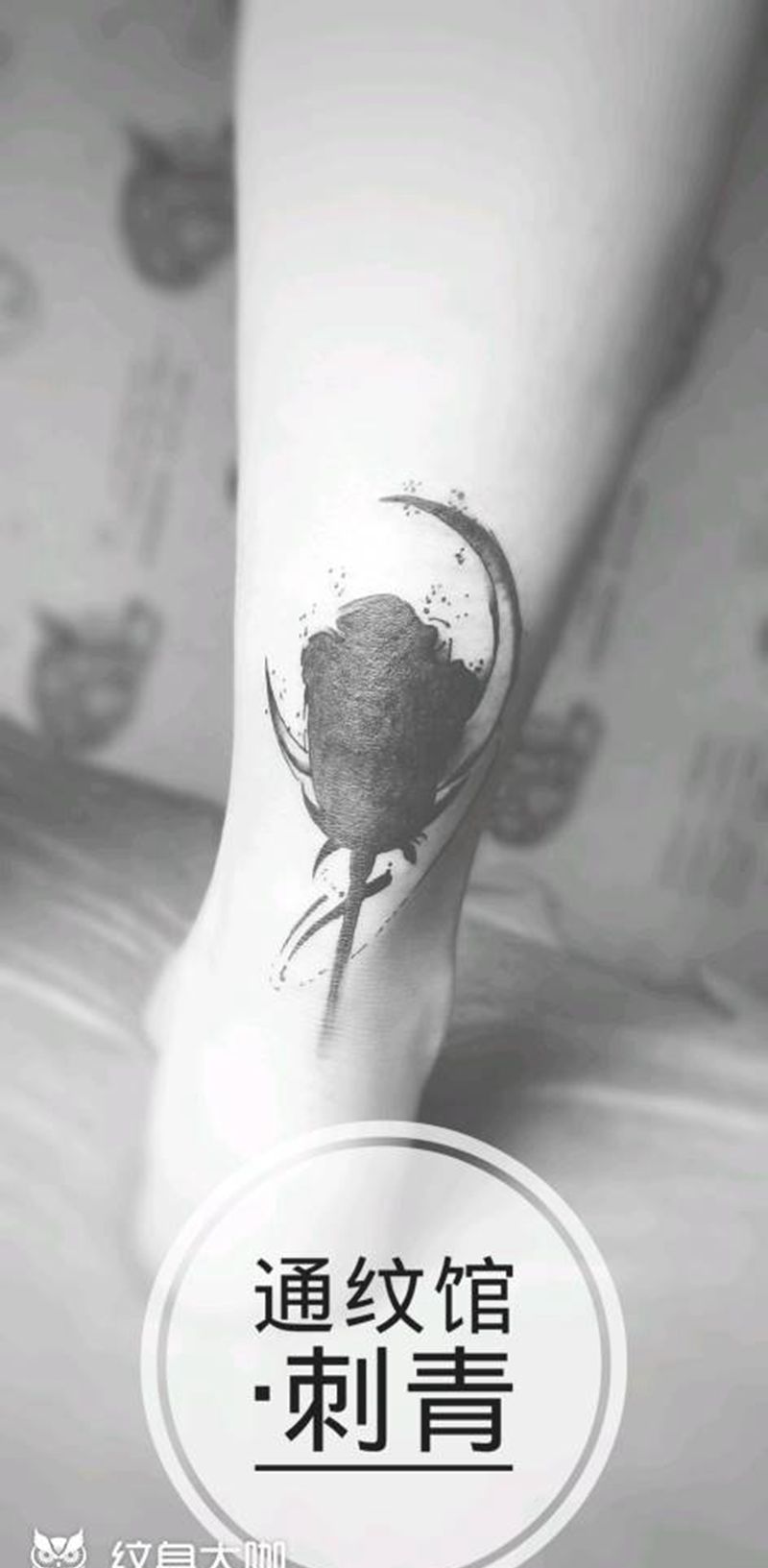 遮盖纹身图片