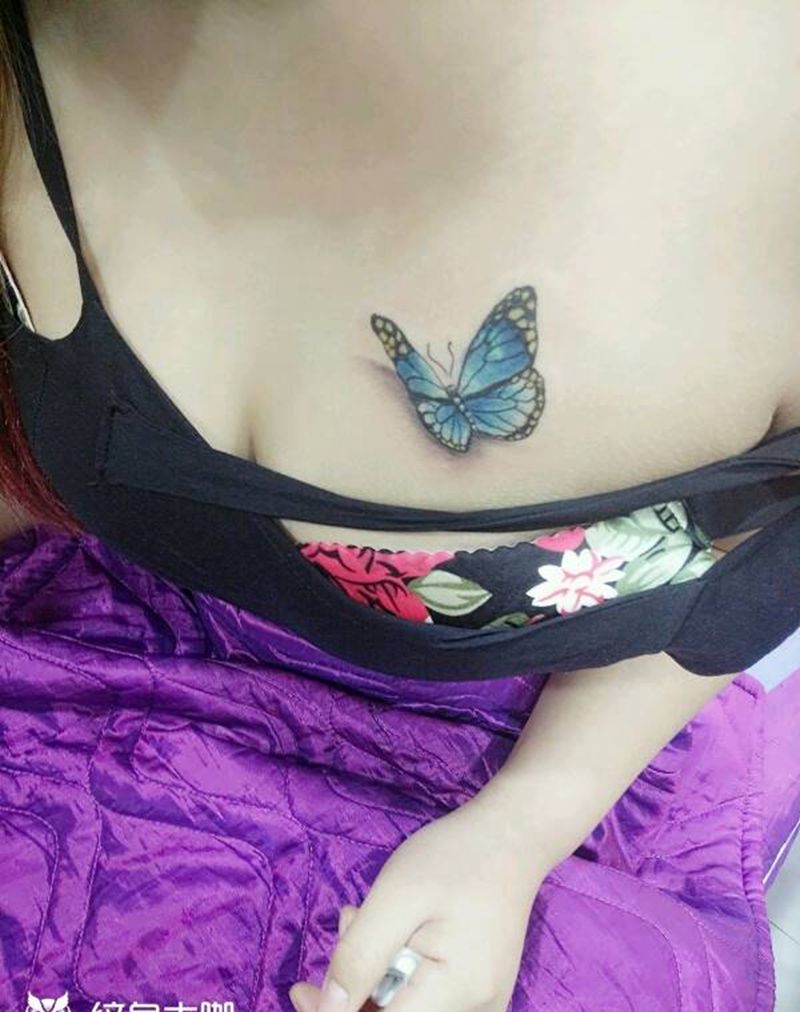 蝴蝶纹身图片
