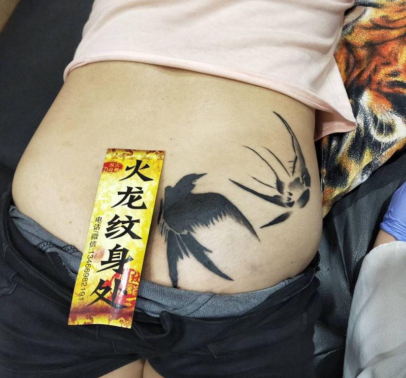 遮盖胎记纹身图片