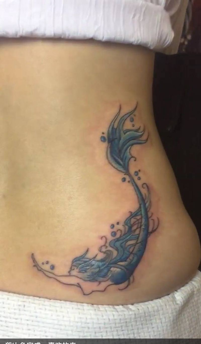 美人鱼纹身图片