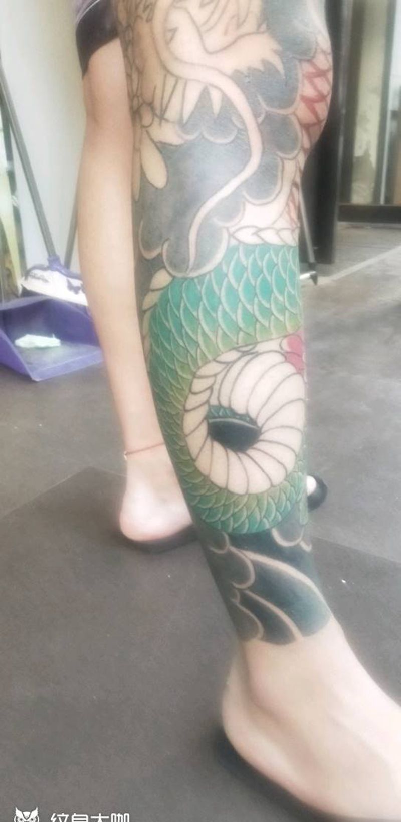 龙纹身图片_老传统纹身图案