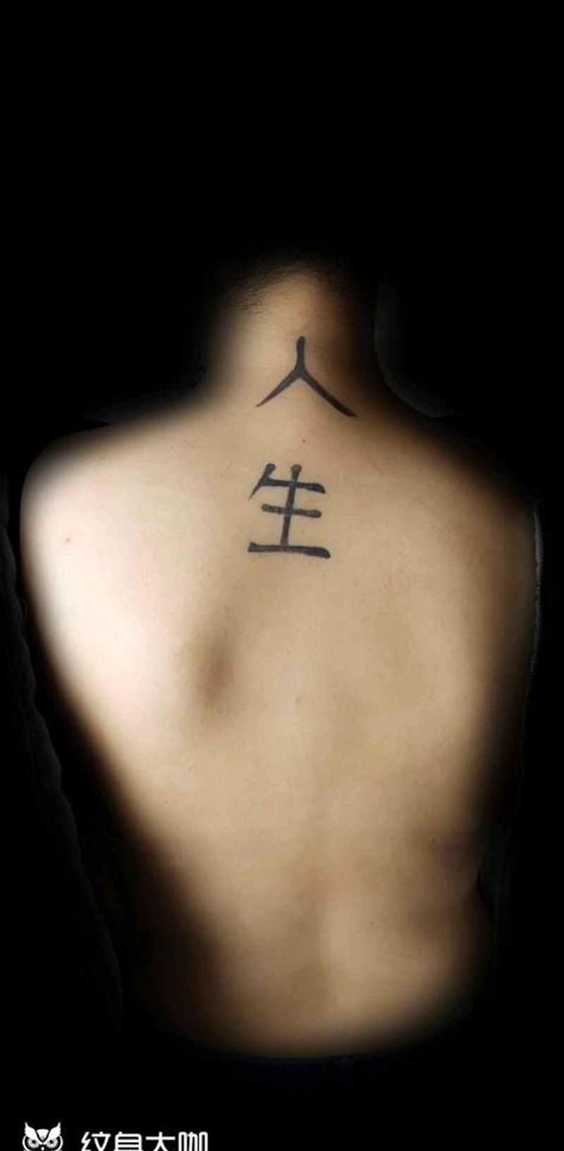 菊花遮盖纹身图片