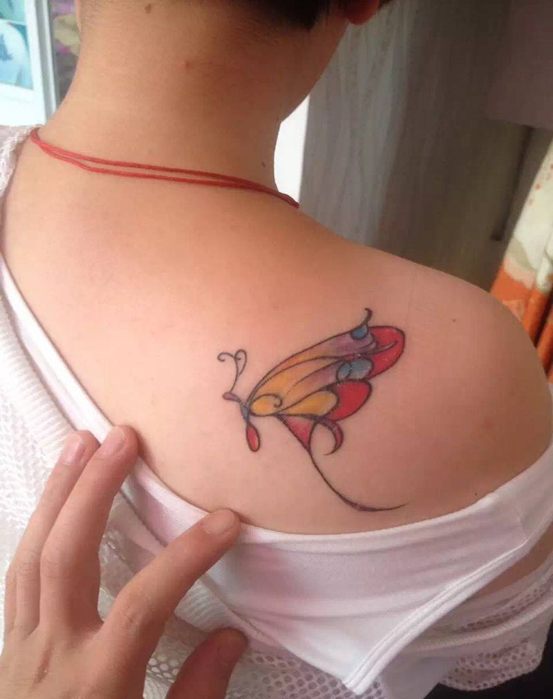 小清新纹身图片