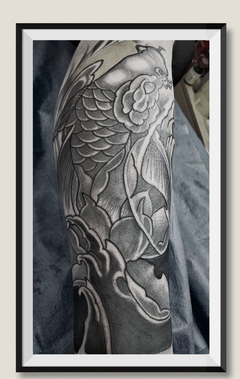 【修改】纹身图片_腿部纹身图案