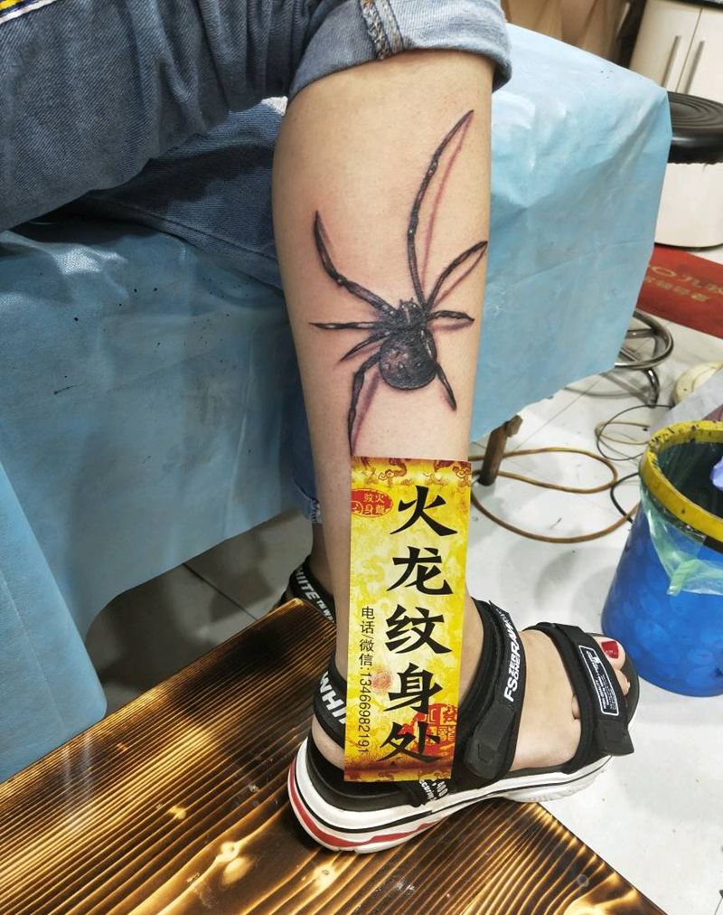 蜘蛛纹身图片