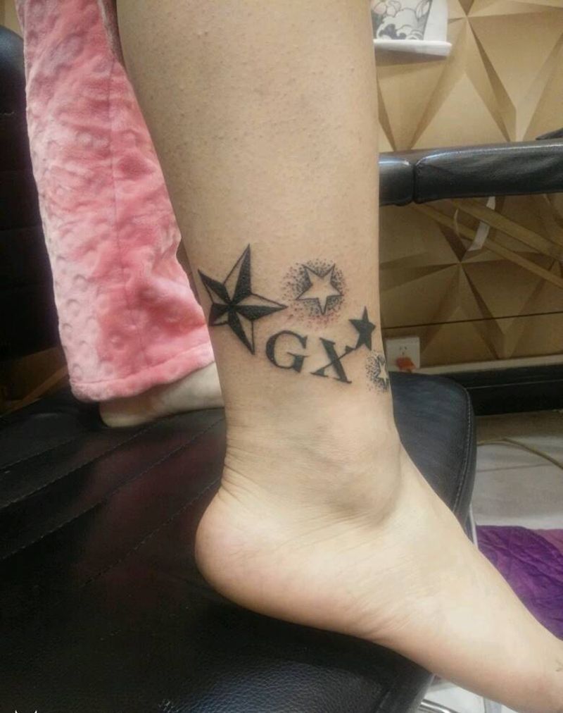 脚腕纹身纹身图片