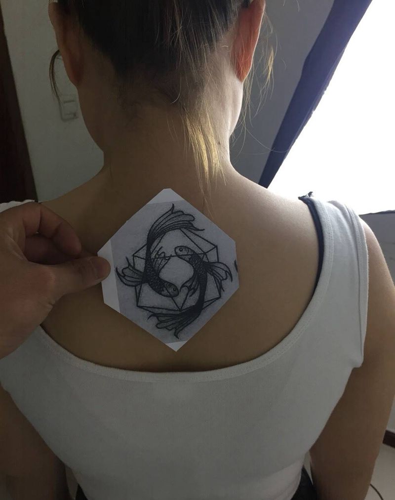 双鱼纹身图片