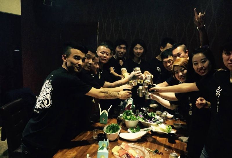 学员纹身图片_巴依内蒙古专业纹身图案