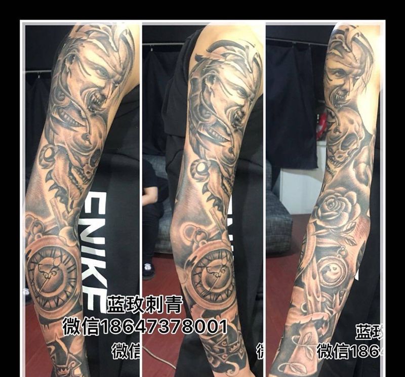 欧美风纹身图片
