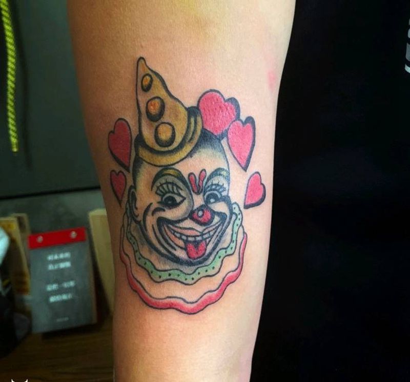 小丑纹身图片