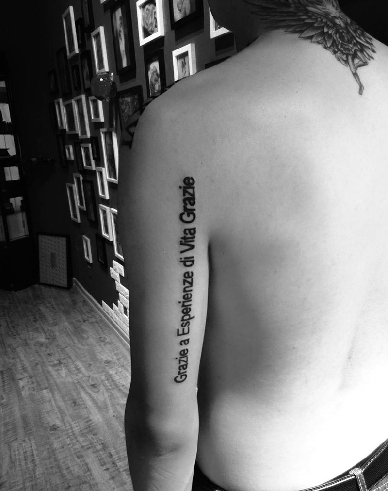 英文字母纹身图片_成品肩部手臂图腾欧美纹身图案