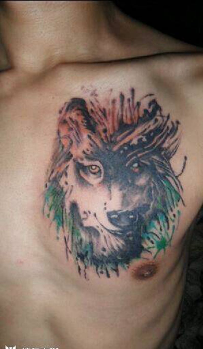 林元素纹身图片