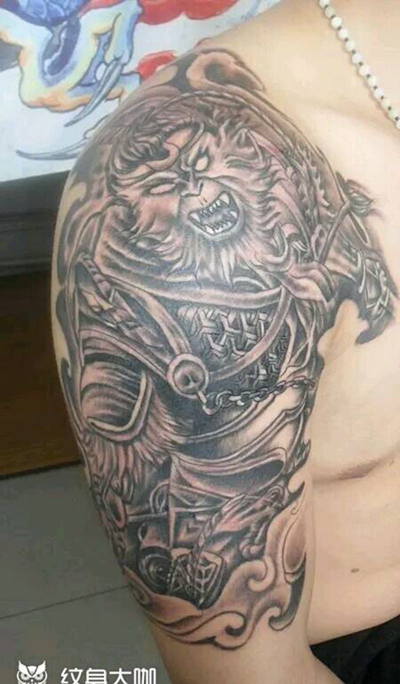 林元素纹身图片