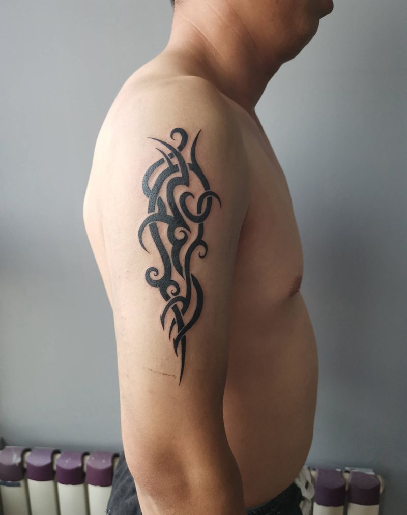 图腾纹身图片_手臂图腾纹身图案