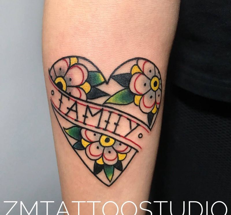 客人自带图纹身图片_手臂欧美成品纹身图案