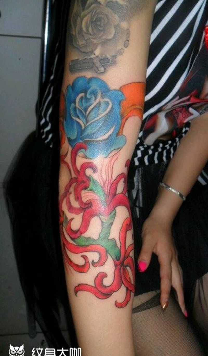 林元素纹身图片