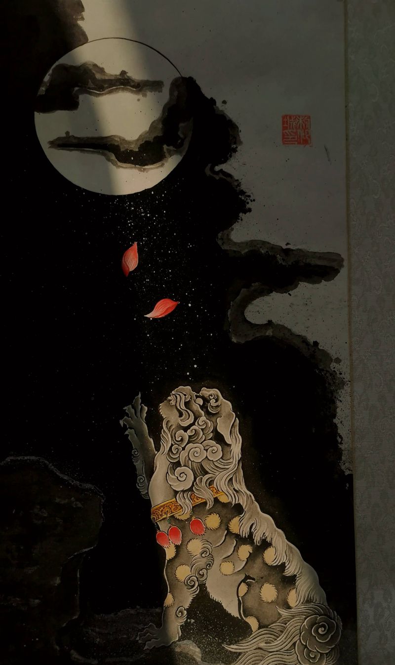 狮纹身图片_老传统纹身图案