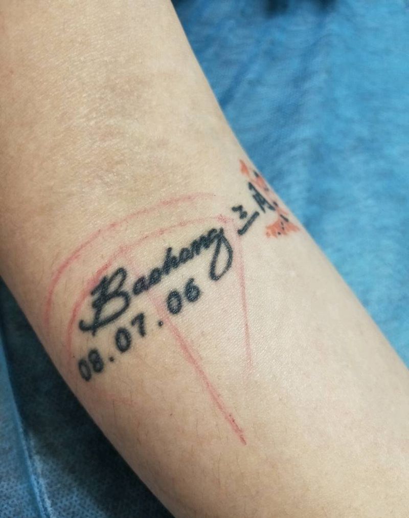 手绘遮盖纹身图片_手臂新传统扇子纹身图案