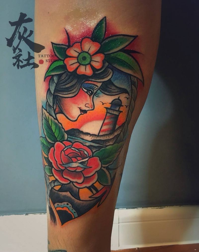 old school纹身图片