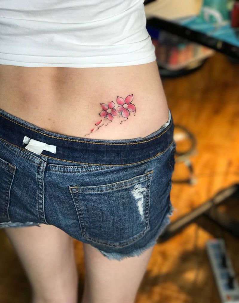 遮盖 花花纹身图片