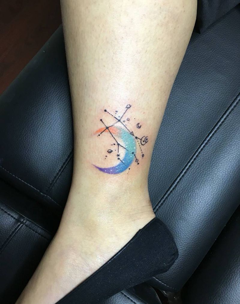 双子座纹身图片