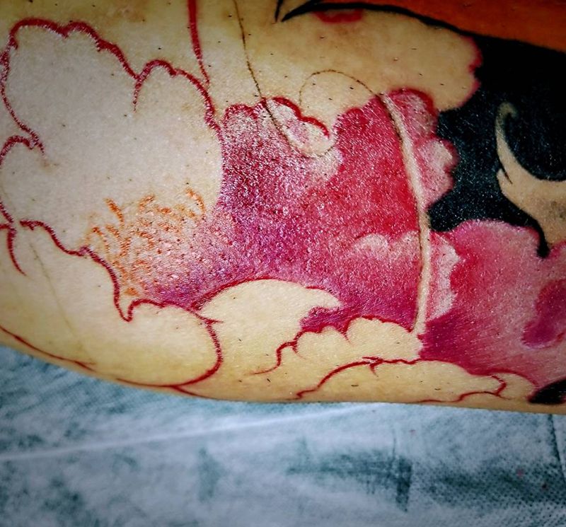 工作随拍纹身图片_新传统纹身图案