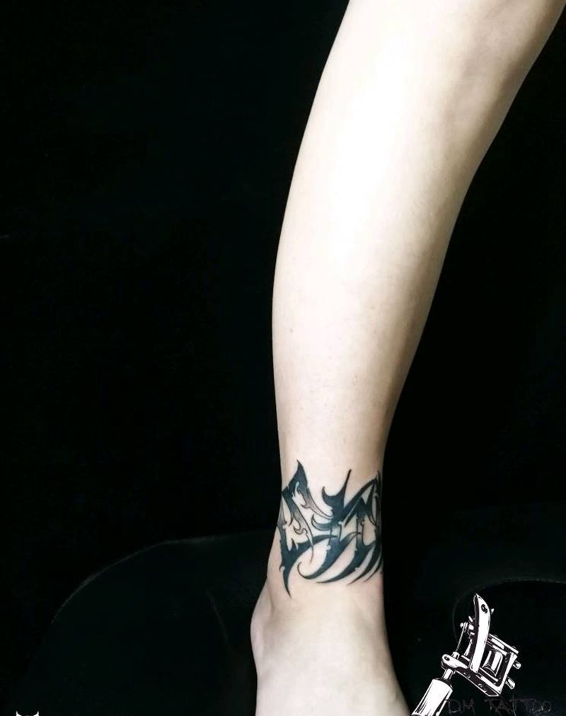 奇卡诺纹身图片_脚部纹身图案