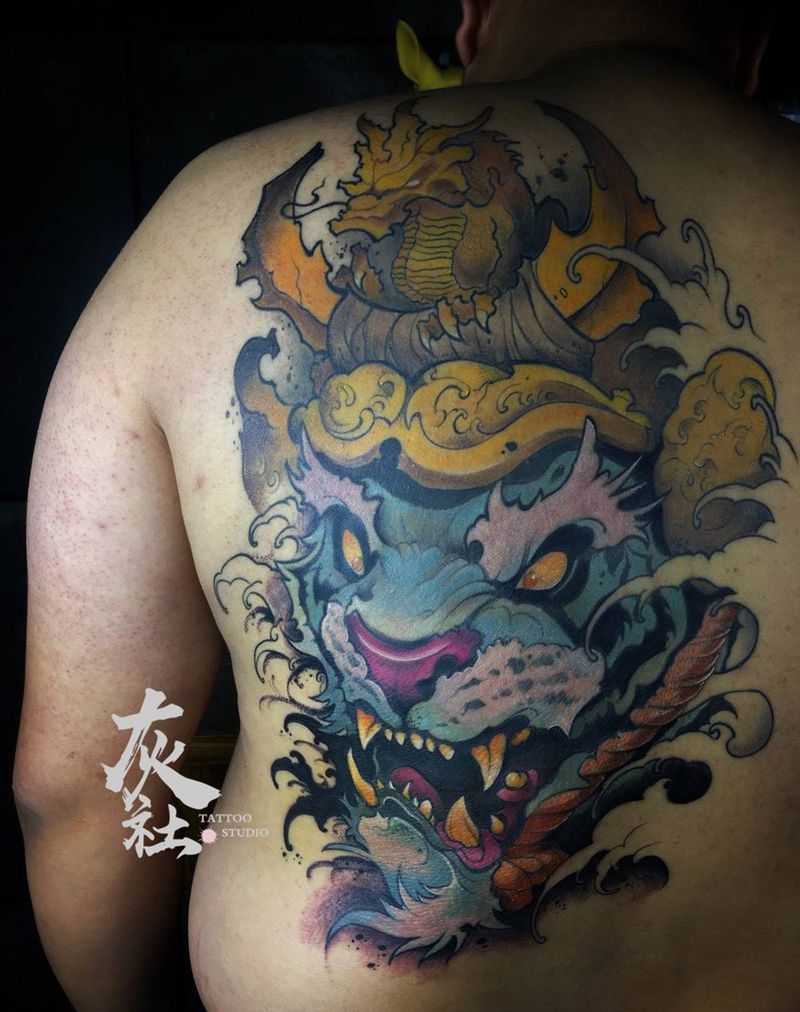 大脑斧纹身图片