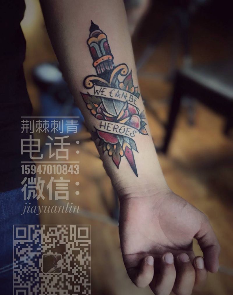 old school纹身图片