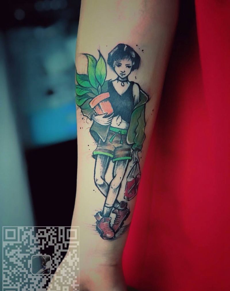 插画版Mathilda...纹身图片