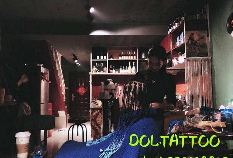 纽博辫纹身图片