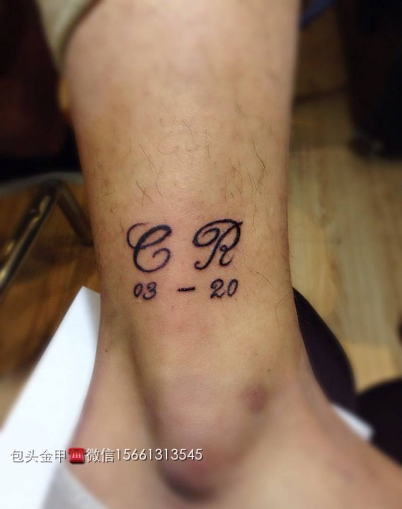 字母纹身图片