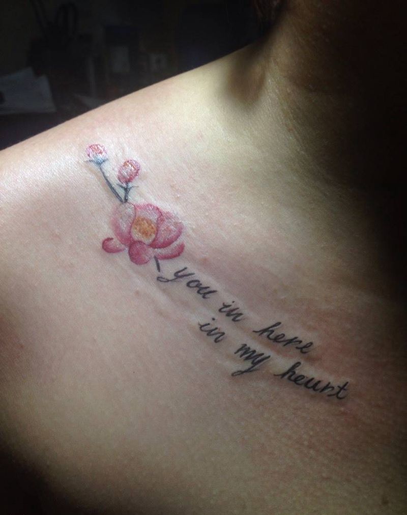 英文纹身图片_颈部纹身图案