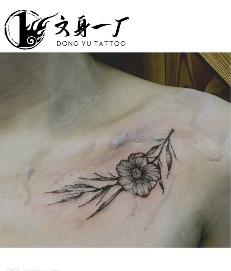 几张小图纹身图片_胸部纹身图案