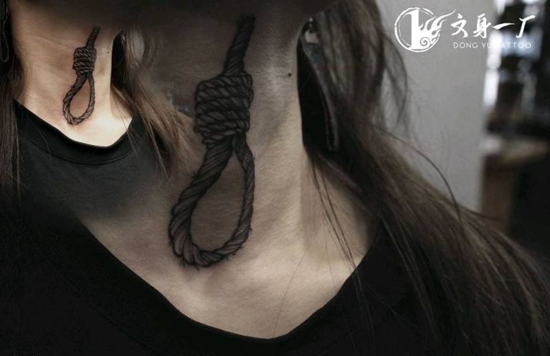 麻绳纹身图片