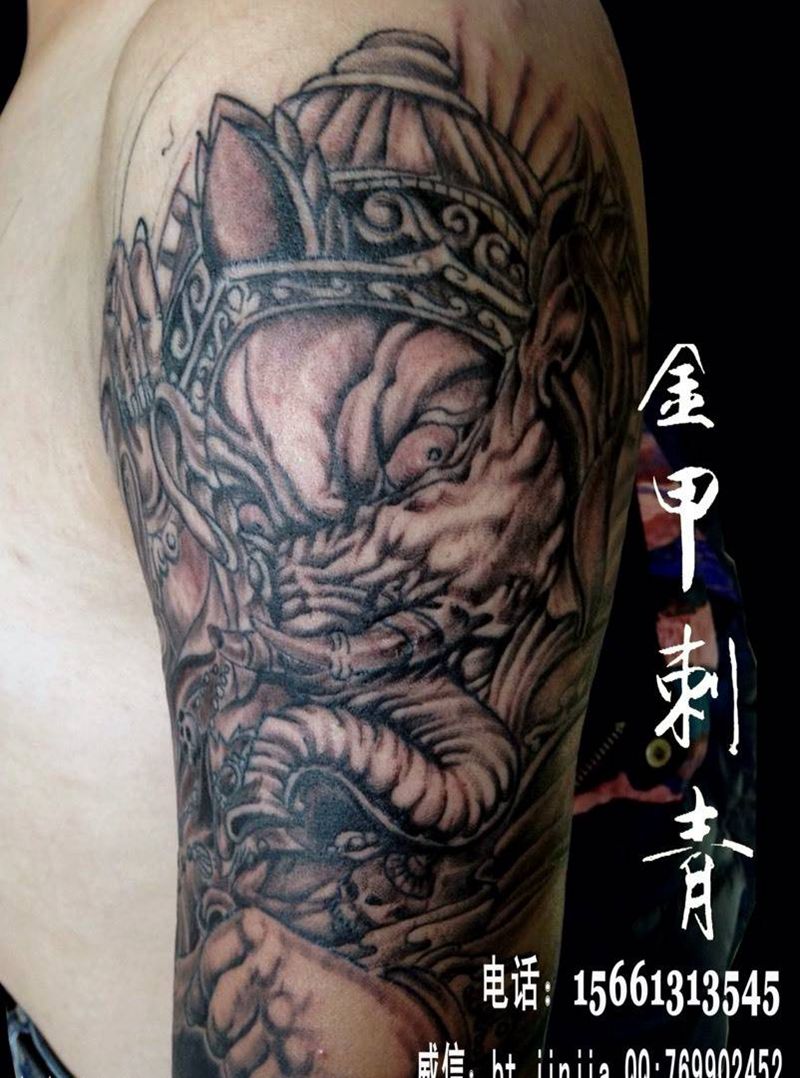 象神五小时纹身图片