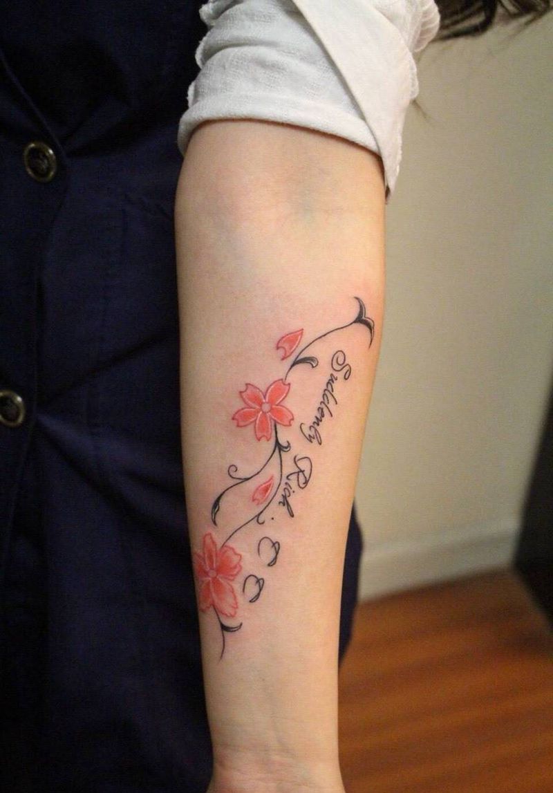 小清新纹身图片