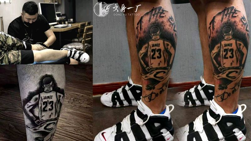 背景修改添加字母纹身图片