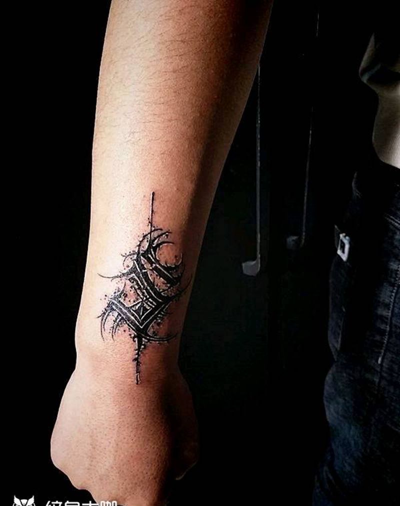 遮盖前后纹身图片_宇刺青遮盖修改设计纹身图案