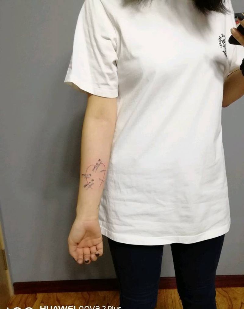 有意义的小纹身纹身图片_手臂纹身图案