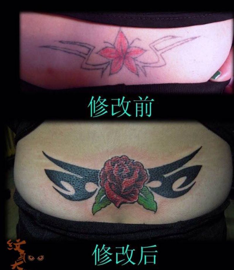 修改作品纹身图片