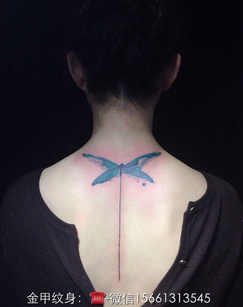 脊柱纹身图片