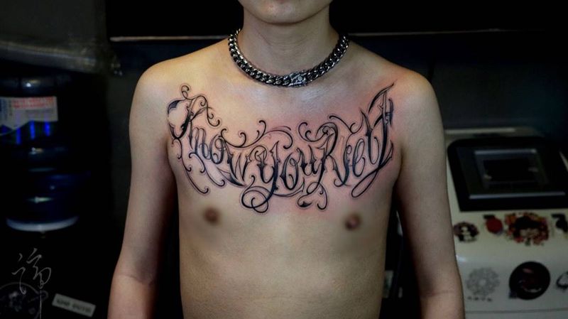 花体字纹身图片_成品手部臀部腹部颈部肩部腰部习俗清新原创纹身图案