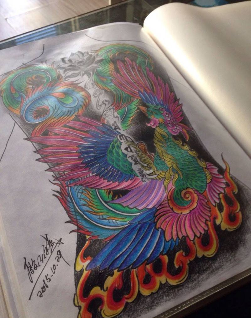 原创手稿纹身图片