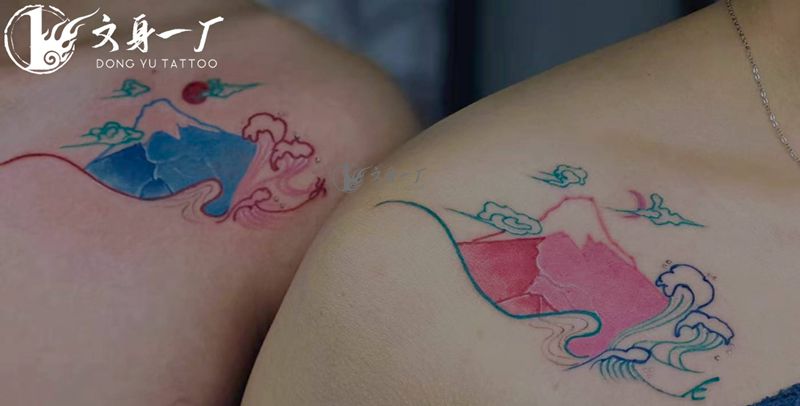 情侣纹身图片_文身一厂纹身图案