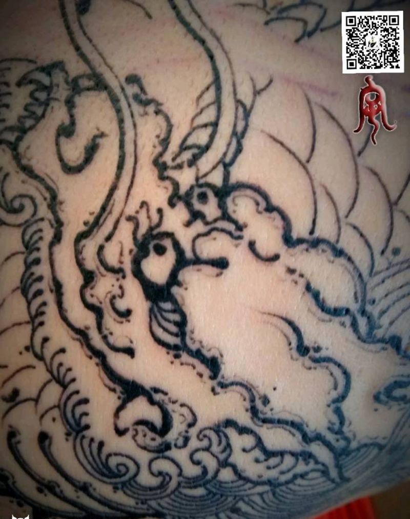 过程纹身图片_宇刺青纹身图案