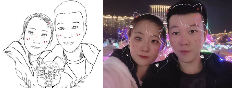 照片简笔纹身图片_点刺纹身图案