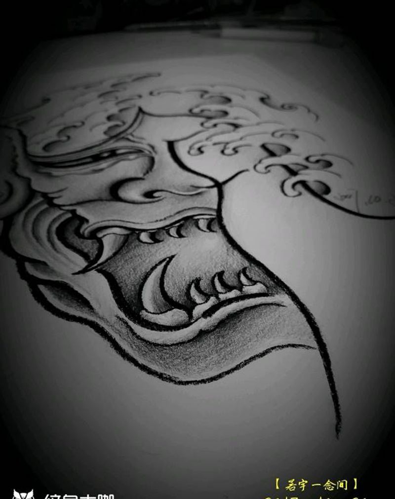 画纹身图片_原创宇刺青手绘纹身图案