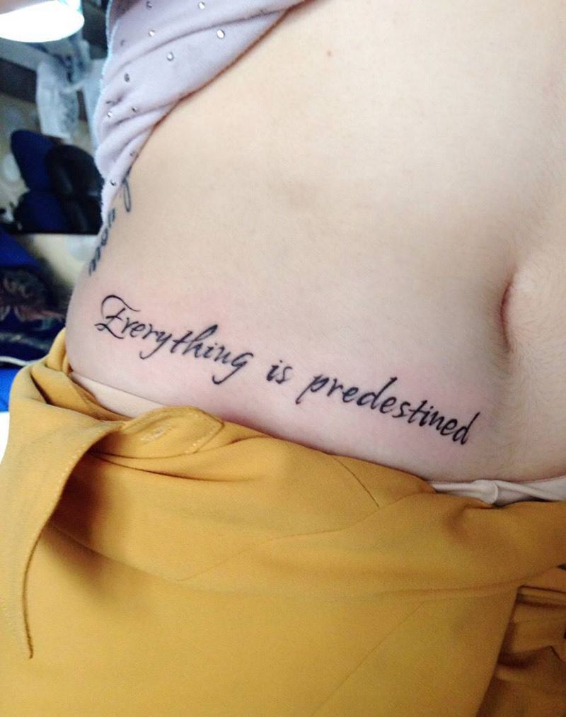 英文系列纹身图片