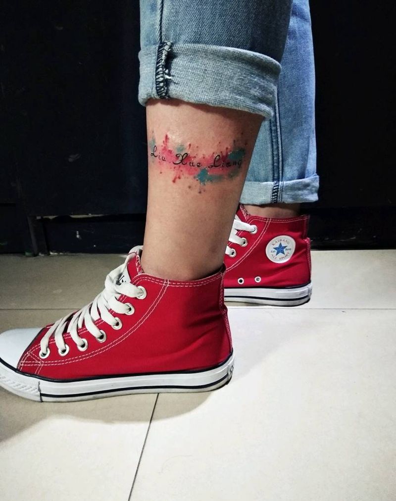 字母纹身图片_宇刺青纹身图案